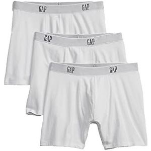 Gap Heren V-3 stuks Bb Basic ondergoed, Optic White, Large, Optic White, L