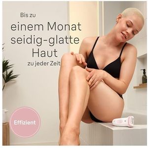 Braun Silk-épil 7, Epilator voor dames, haarverwijderaar voor langdurige ontharing, incl. bikinitrimmer (haartrimmer intieme zone), 7-210, wit, roze