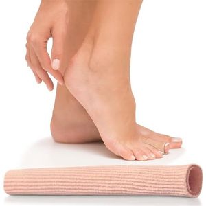 Medipaq Gel teenbeschermers - 1 x 25 mm brede teenbeschermers voor schoenen, grote teenbescherming, kleine teenbeschermers - schuimteenbeschermers voor een comfortabelere wandeling