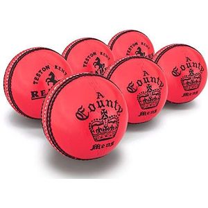 Readers Women's County Crown, 5 oz Cricket ballen (doos van x6), roze