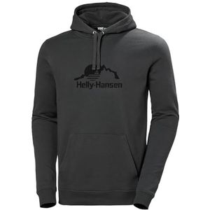 Helly Hansen - Nord Graphic - Herentrui - 983 Ebbenhout - Hoodie