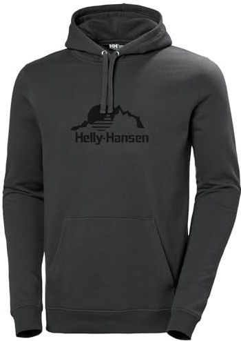 Helly Hansen - Nord Graphic - Herentrui - 983 Ebbenhout - Hoodie