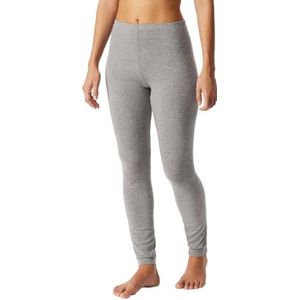 Schiesser - Lange Damesonderbroek - Grijs Gemêleerd - Premium Warming