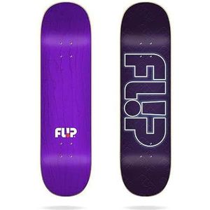 Jart Odyssey Neon Purple Flip Deck Skateboard, volwassenen, uniseks, meerkleurig, eenheidsmaat