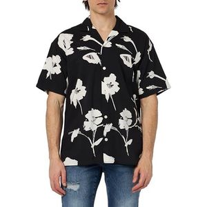JPRBLAPALMA Resort Shirt S/S SN, Black Onyx/Fit: relaxed fit, XS