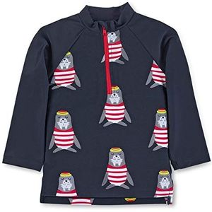 Sterntaler Robbe Rash-Guard-zwemshirt met lange mouwen, voor jongens, marineblauw, 12-24 maanden