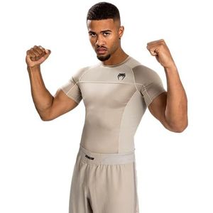Venum G-Fit Air Rashguard korte mouwen - zand - XL