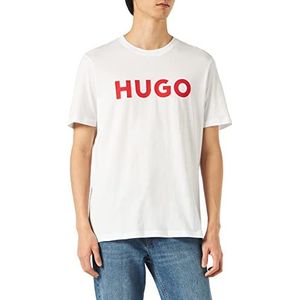 HUGO Dolive T-shirt voor heren, Nieuw - Wit 100, XL