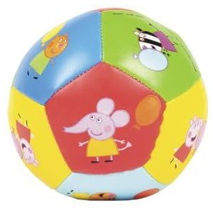 Peppa Pig- zachte bal – kinderen – Ø 10 – pvc meerkleurig/polyester – 12 m +