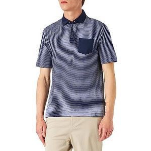 bugatti Poloshirt voor heren, marineblauw, M