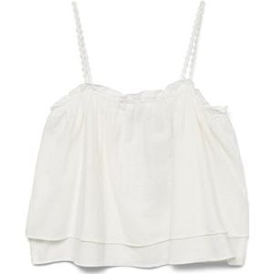 VERO MODA - Vmveronica Sl - Korte Tanktop - Sneeuwwit - 1 Stuk