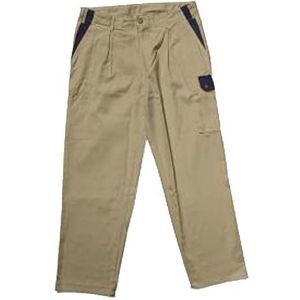 Hydrowear 041028 Peize Image Line Trouser, 65% Katoen/35% Polyester, 58 Maten, Khaki/Navy