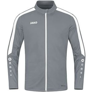 JAKO Polyester jas voor dames, Power trainingsjack, Kleur: grijs, M