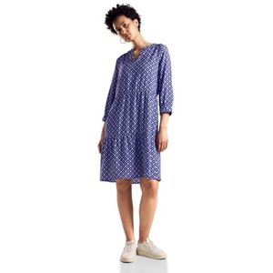 STREET ONE Tuniek jurk met print, blauw (deep blue), 46