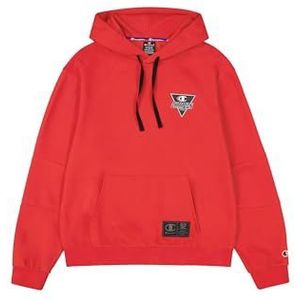 Champion Legacy Modern Sport (220363) - Polykatoen Rain Interlock Sweatshirt met capuchon, Vermillon (Crd), XS, heren, Vermillon (Crd), XS