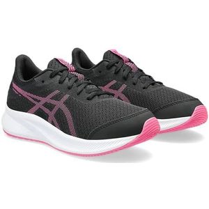 Asics Patriot 13 GS Running Shoe, Black/Hot Pink, 36 EU, Black Hot pink., 36 EU