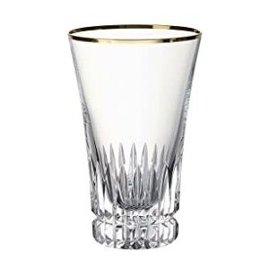 Villeroy & Boch - Grand Royal Gold longdrinkglas-set met gouden rand, glazen voor cocktails en longdrinks, 300 ml, kristalglas, helder