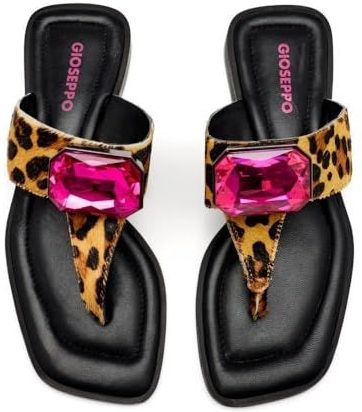 Gioseppo Merrimac - Sandalen - Dierenprint - Leer - Glans