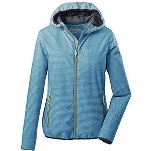 killtec Women's Functioneel jack met capuchon, opvouwbaar - Trin WMN JCKT C, aqua, 36, 36864-000