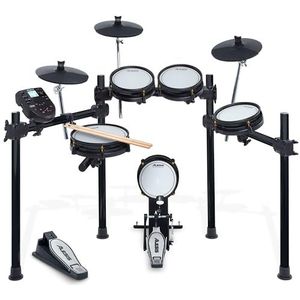 Alesis Drums Surge Mesh SE Kit - Elektrische drumset met USB MIDI-connectiviteit, stille mesh-vellen, drummodule, solide rack, 40 kits en 385 geluiden