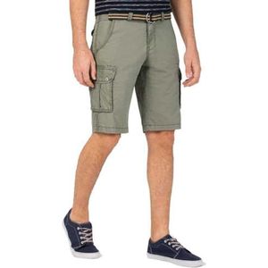 Timezone Heren Loose Maguiretz Shorts, bruin (Military Grey 6168), 31