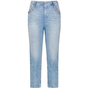 Taifun vrijetijdsbroek voor dames, Bleached Blue Denim, 46