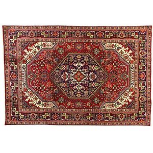 Eden Carpets M. Tabriz Vloerkleed Handgeknoopt Bangle, katoen, veelkleurig, 200 x 297 cm