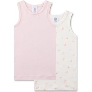 Sanetta Onderhemd  ecru / oranje / rosa