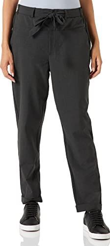 Kaffe Curve - Donkergrijze Melange - Slim-Fit Broek - Dames