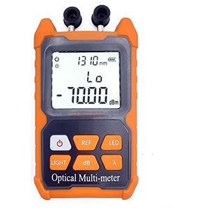 Elfcam® - Draagbare optische multimeter, E-200, fotometer met VFL, testbereik: -70 dBm tot +6 dBm