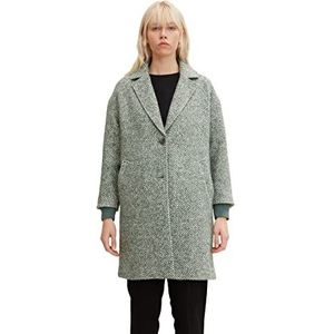 TOM TAILOR Denim Dames Jas 1032676, 30569 - Green Dust Herringbone, XL