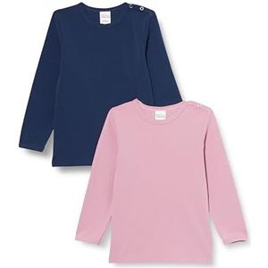 Fred's World by Green Cotton Babymeisjes blouse, Pink Haze/Academy, 56 cm