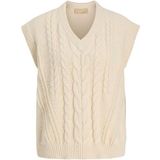 JJXX - JXJOSIE - Gebreide Trui - Wolwit - V-hals