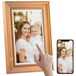 Kodak - Digitale Fotolijst - Houtkleur - 10,1 inch - HD 1920 x 1200 - 32 GB Geheugen