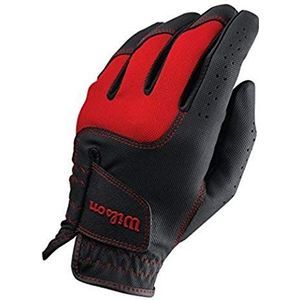 Wilson Junior golfhandschoen, synthetisch leer, maat S, links, LH, zwart, Junior, WGJA00790S