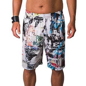 Footex Panta Beach Subly boardshorts voor heren, Meerkleurig, S