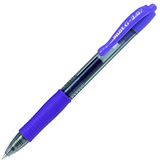 Pilot G207 Intrekbare Gel Rollerball 0.7 mm Tip (Enkele Pen) - Violet