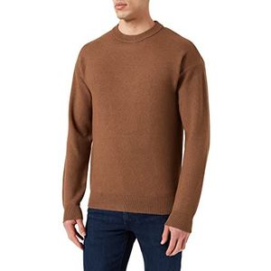 JACK & JONES Heren Jorkeegan Knit Crew Neck Ln Pullover