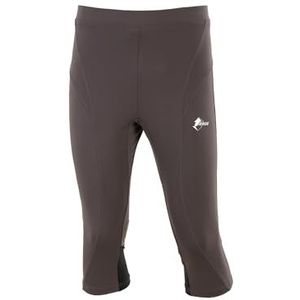 ANDE 3/4 hardloopbroek voor heren, elastisch en ademend, voor hardlopen en trail, Antraciet., 44 NL