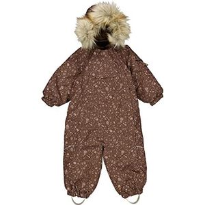Wheat Nickie Tech Snowsuit voor baby's, uniseks skipak, Cone And Flowers, 74/9m