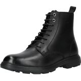 Geox - U MEIERN - Winterlaarzen - Zwart - Met Ritssluiting en Vetersluiting