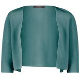 Vera Mont Dames Gebreide bolero met lange mouwen Dark Emerald, S, Donkere smaragd