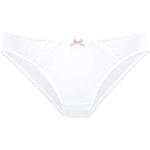 s.Oliver Damesslip met kant en sierstrik, beige (crème 1493), 42