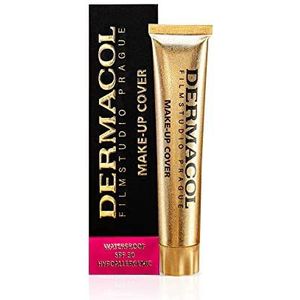 Dermacol Make Up Cover SPF30 Waterproof Hypoallergenic 30g Boxed - 221 - Dekkende Foundation voor Acne-Huid, Pigmentverlies of Tatoeages