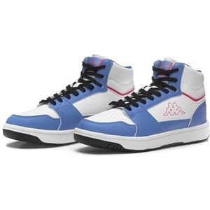 BasicNet SpA Logo Bernal MD Hardloopschoenen, uniseks, volwassenen, wit-blauw, LT, 36 EU, Wit Blauw Lt, 36 EU