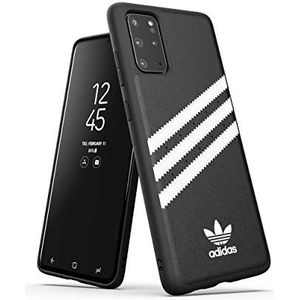 adidas Originals Ontworpen voor Samsung Galaxy S20+ hoes drie strepen beschermhoes - zwart en wit