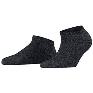 FALKE Dames Korte sokken Shiny W SN Lyocell Kort eenkleurig 1 Paar, Blauw (Dark Navy 6370), 39-42