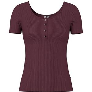 Pieces - KITTE - T-shirt - Slim Fit - Katoenmix - Effen