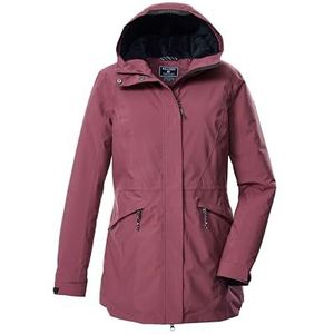killtec dames Outdoor parka/functionele parka met capuchon KOW 19 WMN PRK, hellpflaume, 54, 43307-000