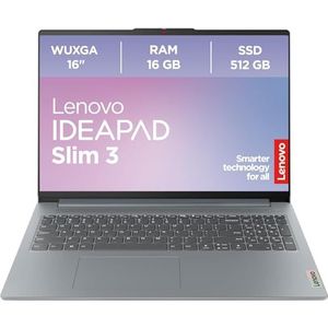 Lenovo - IdeaPad Slim 3 14IRH10 - Notebook - Grijs - 14 inch - 512 GB - 16 GB - Intel Core i5-13420H